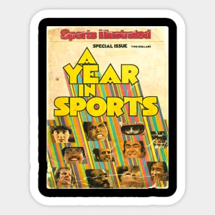 COVER SPORT - A YEARS IN SPORTS Sticker